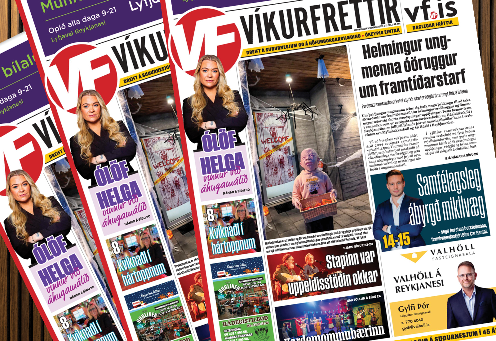 32 síður í þessari viku