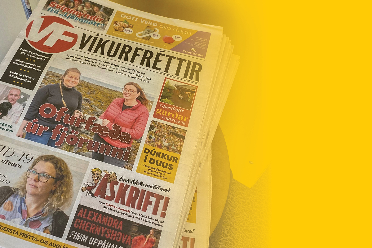 Víkurfréttir komnar á dreifingarstaði