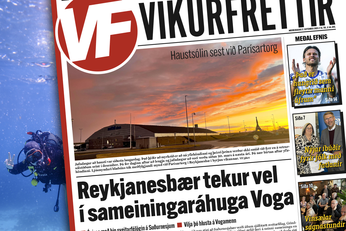 Hér eru Víkurfréttir