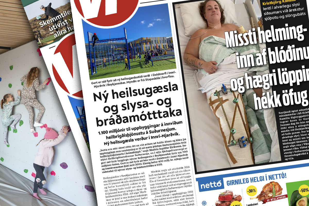 Mögnuð lífsreynslusaga í Víkurfréttum vikunnar