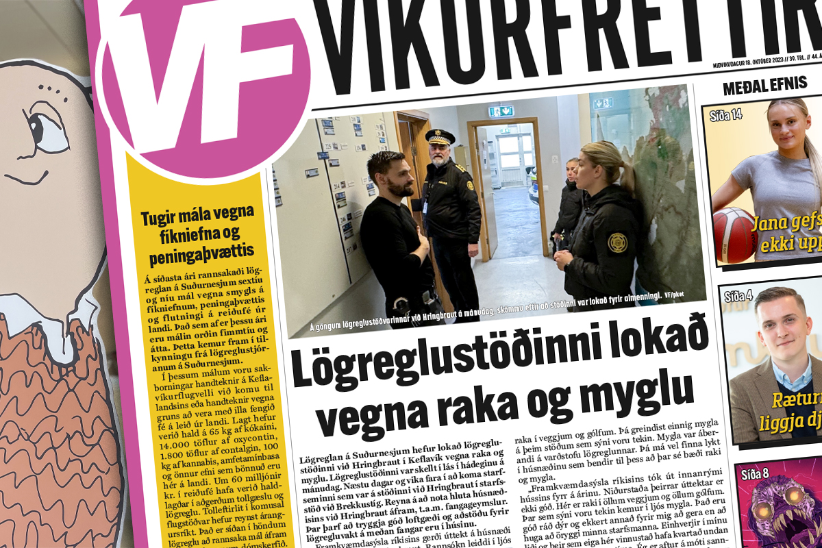 Ljúfar Víkurfréttir í bleikum október