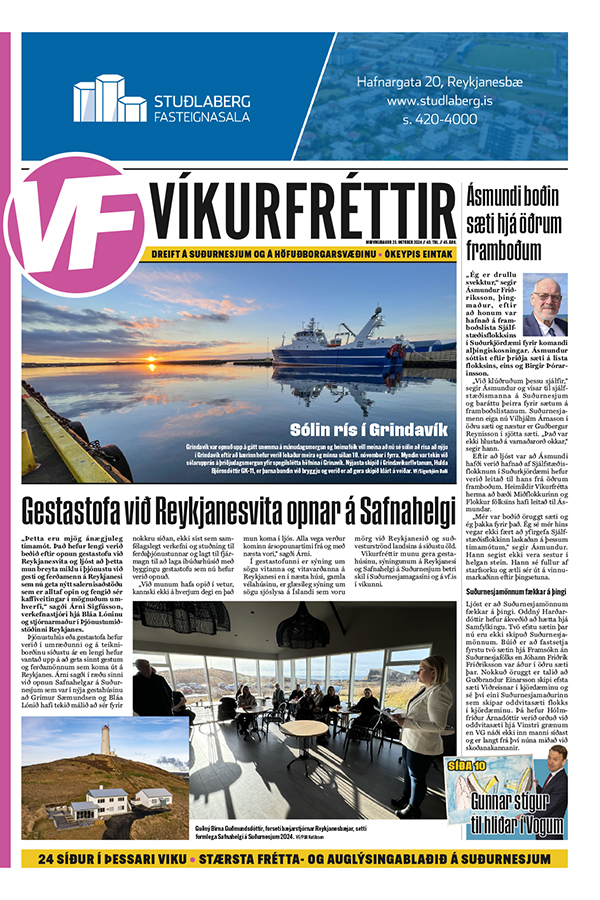 Víkurfréttir 40. tbl. 45. árg.