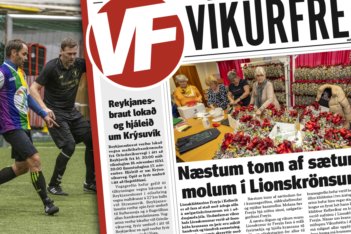 Hér eru Víkurfréttir vikunnar