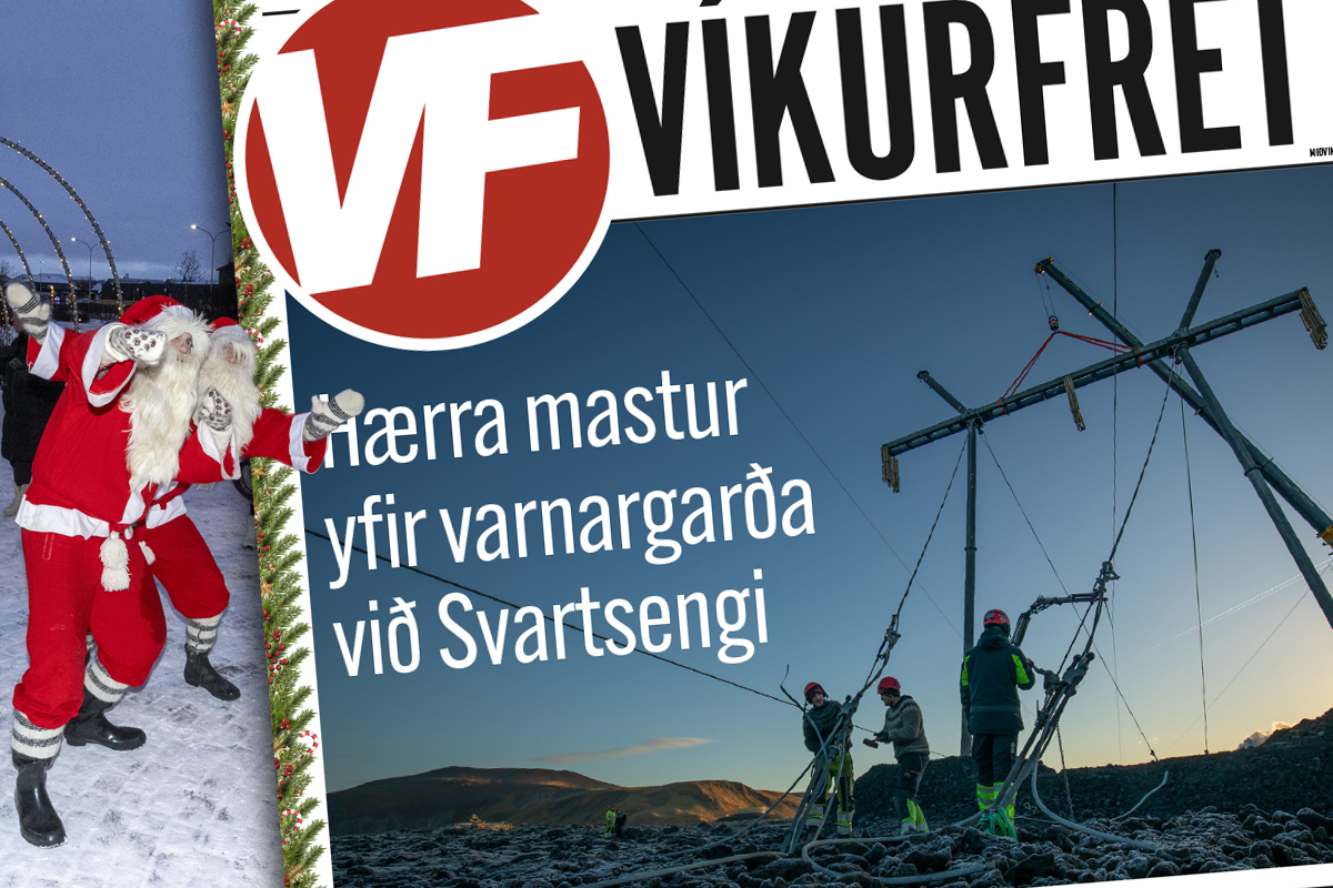 Síðasta blað fyrir jólablað