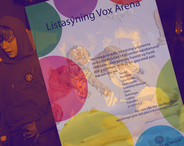 Listsýning unga fólksins í undirbúningi