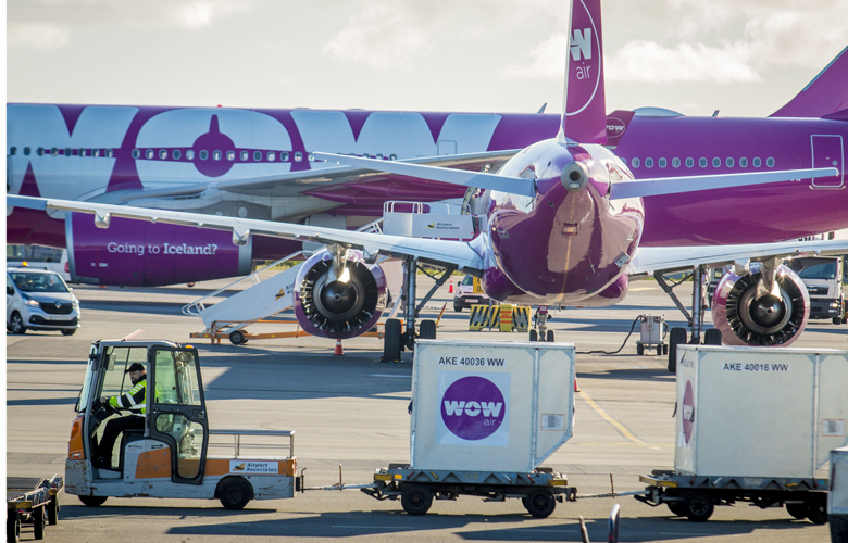 Sætanýting WOW air í mars var 93%