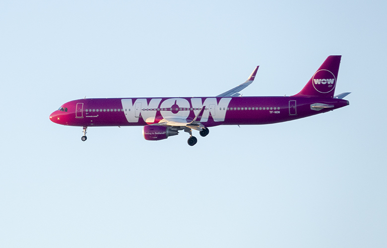 Meðalsætanýting hjá WOW air aldrei hærri árið 2018