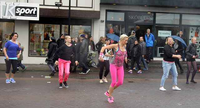 Zumba í Reykjanesbæ á Ljósanótt